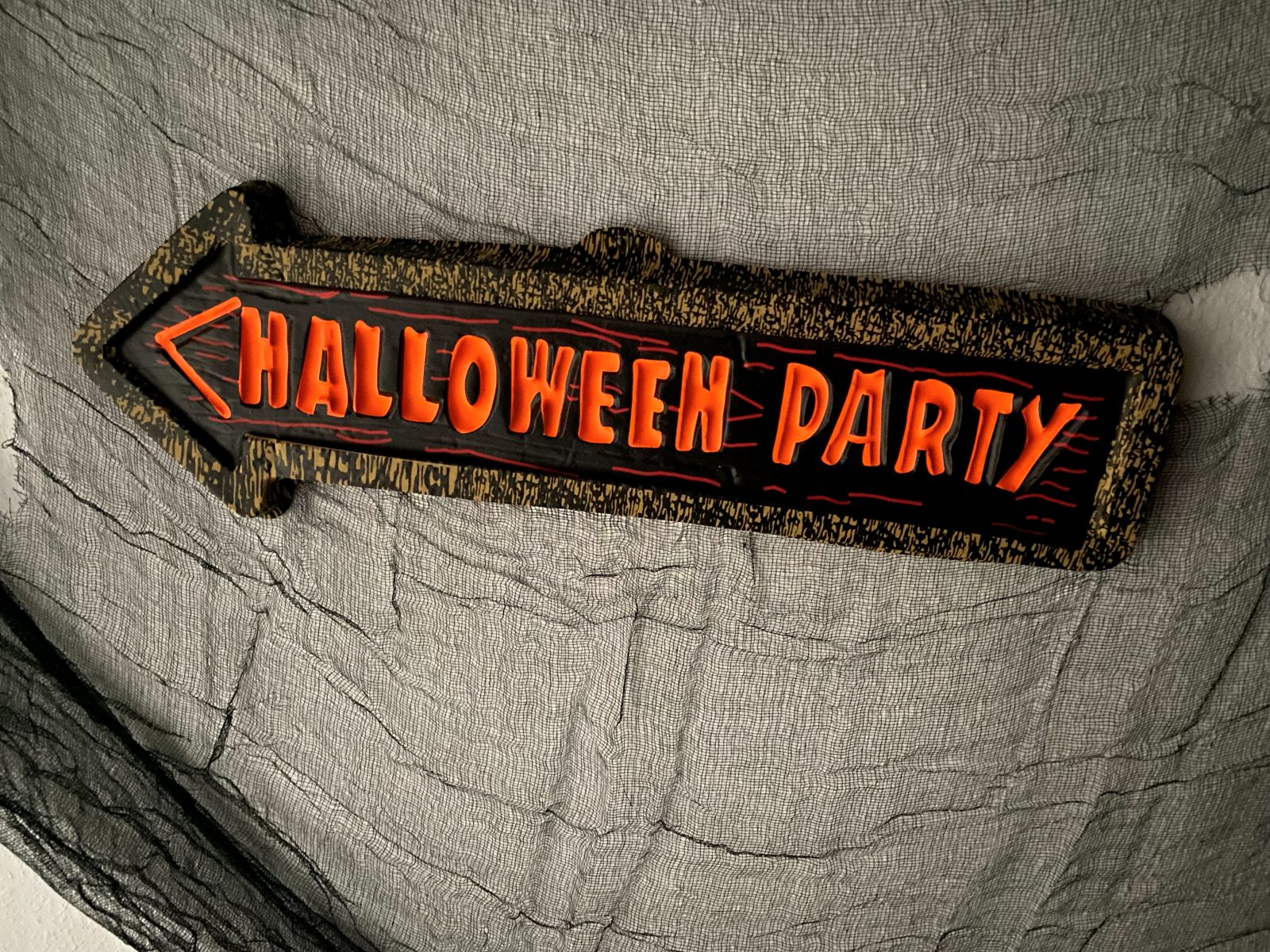 Erinnerung an die Halloween-Party