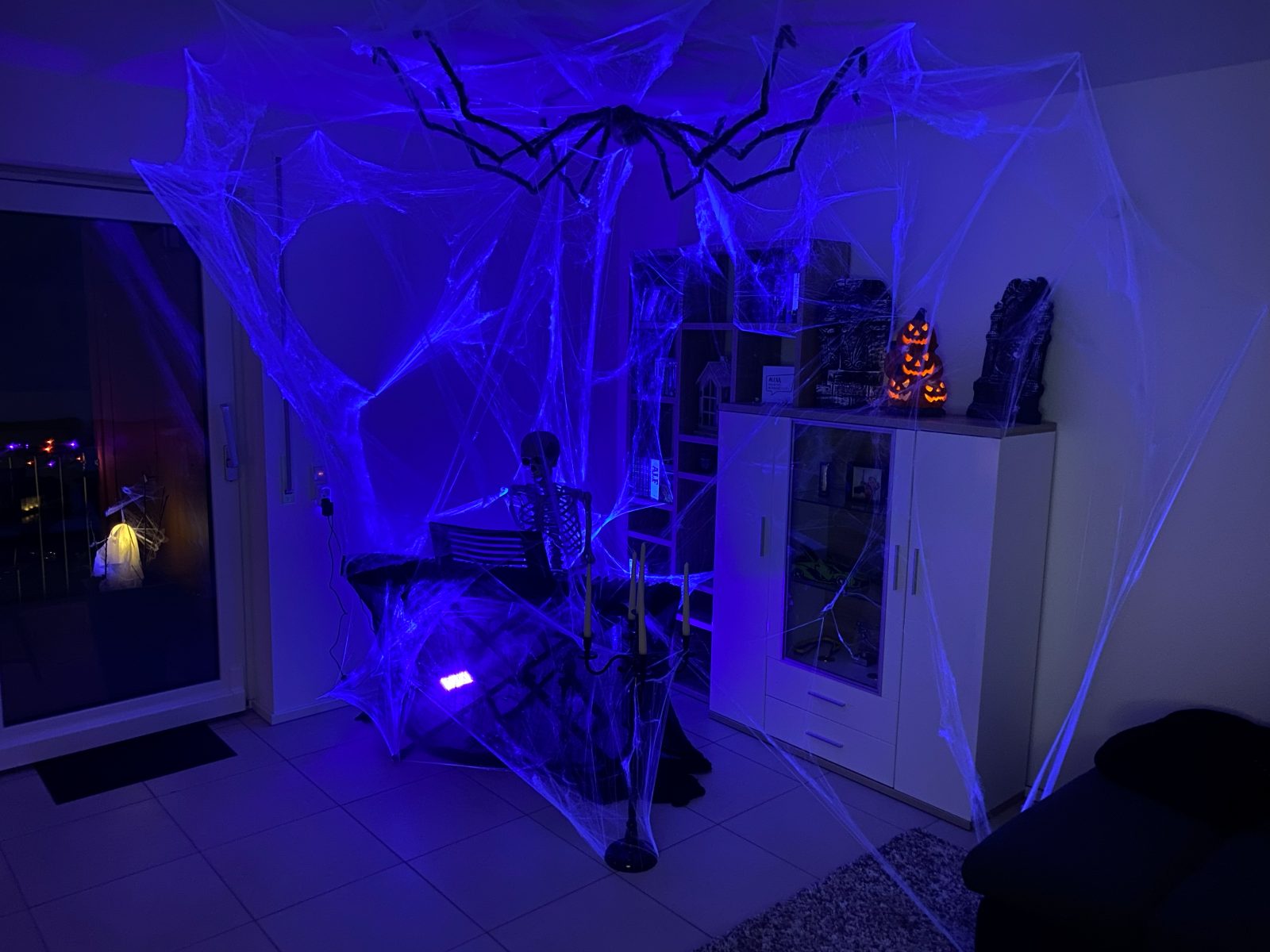Erinnerung an die Halloween-Party