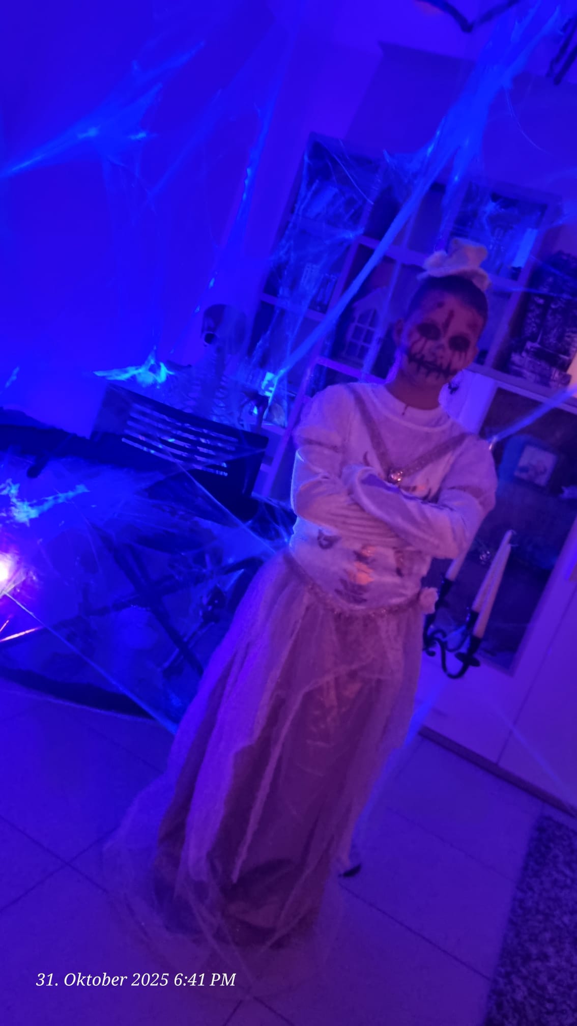 Erinnerung an die Halloween-Party