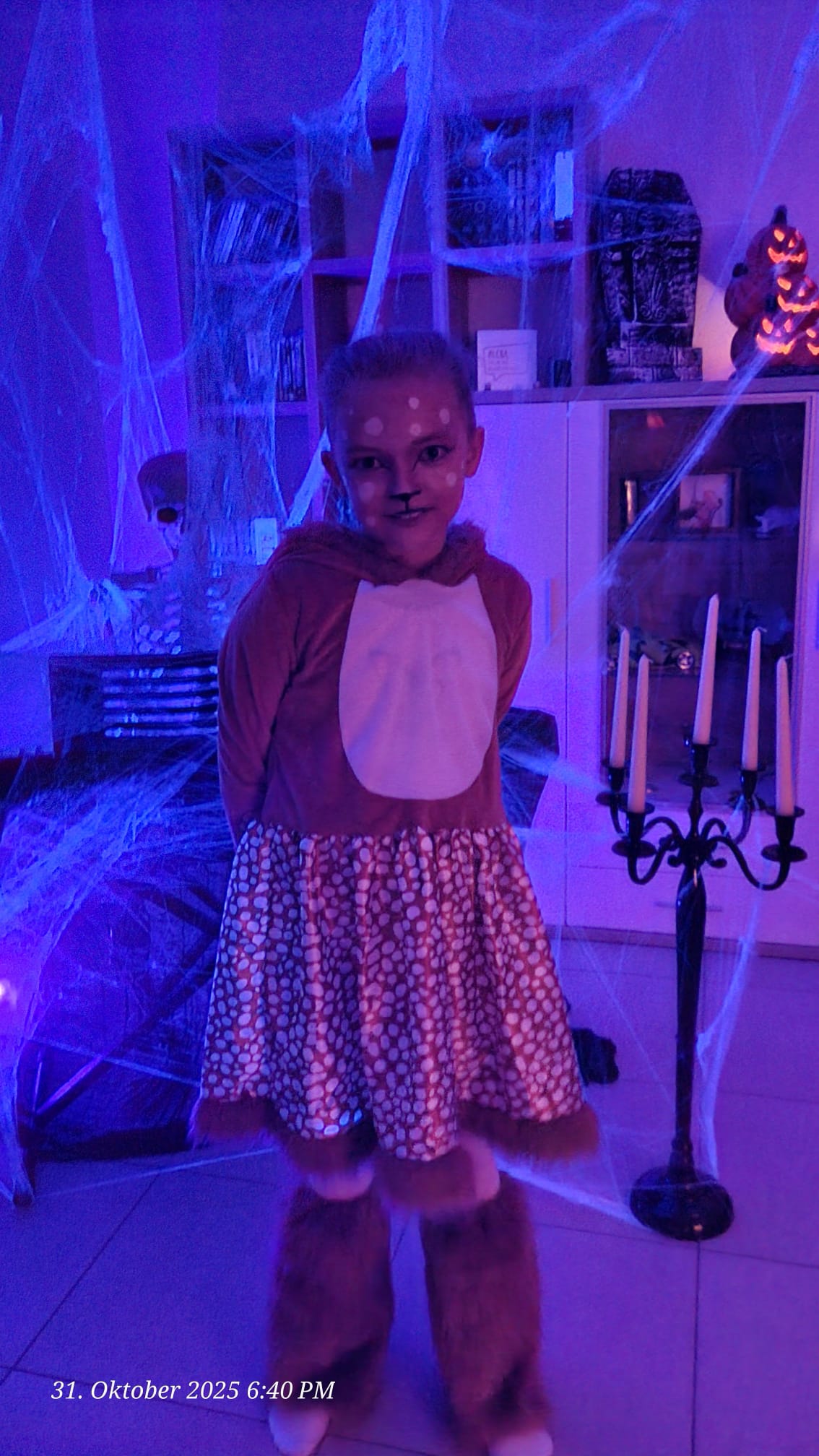 Erinnerung an die Halloween-Party
