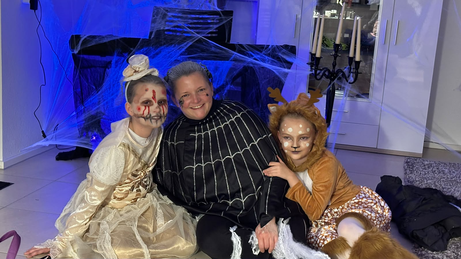 Erinnerung an die Halloween-Party