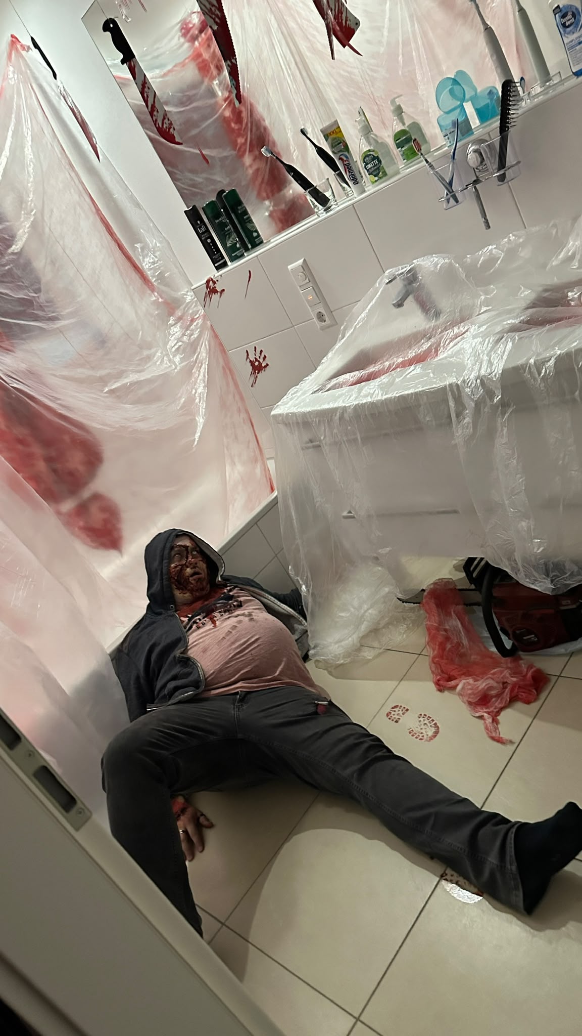 Erinnerung an die Halloween-Party