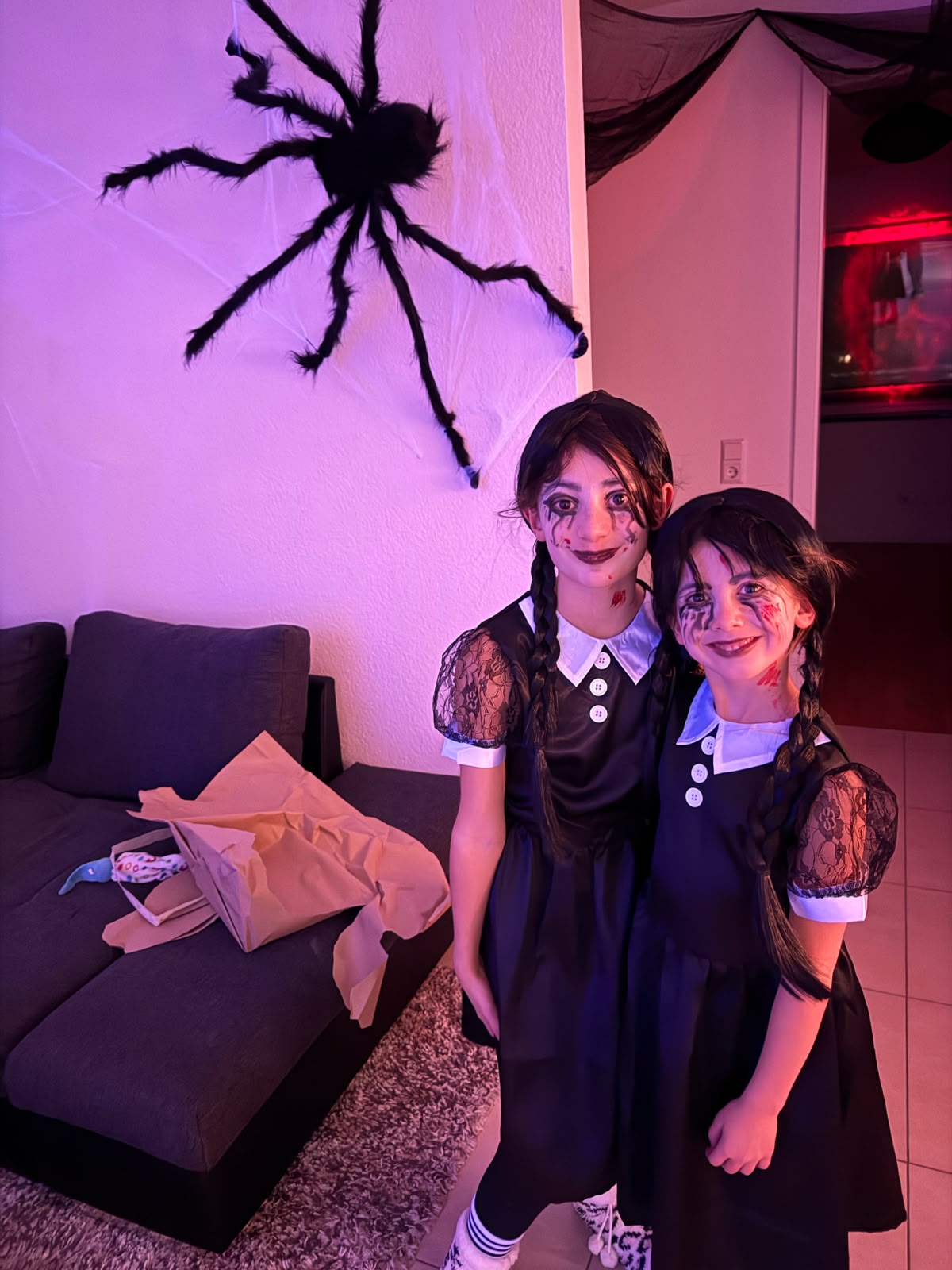 Erinnerung an die Halloween-Party