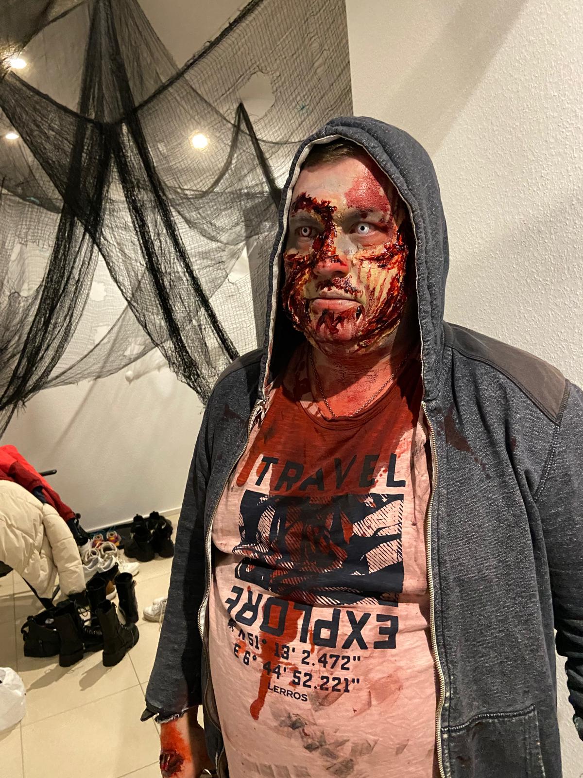Erinnerung an die Halloween-Party