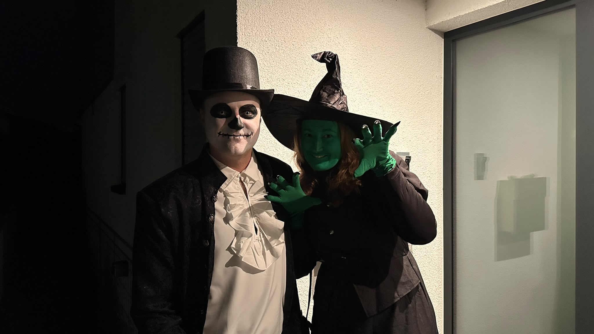 Erinnerung an die Halloween-Party
