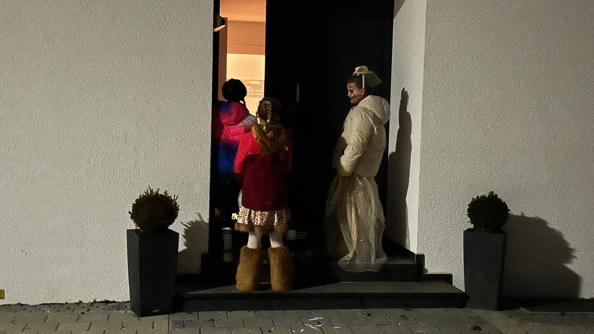 Erinnerung an die Halloween-Party
