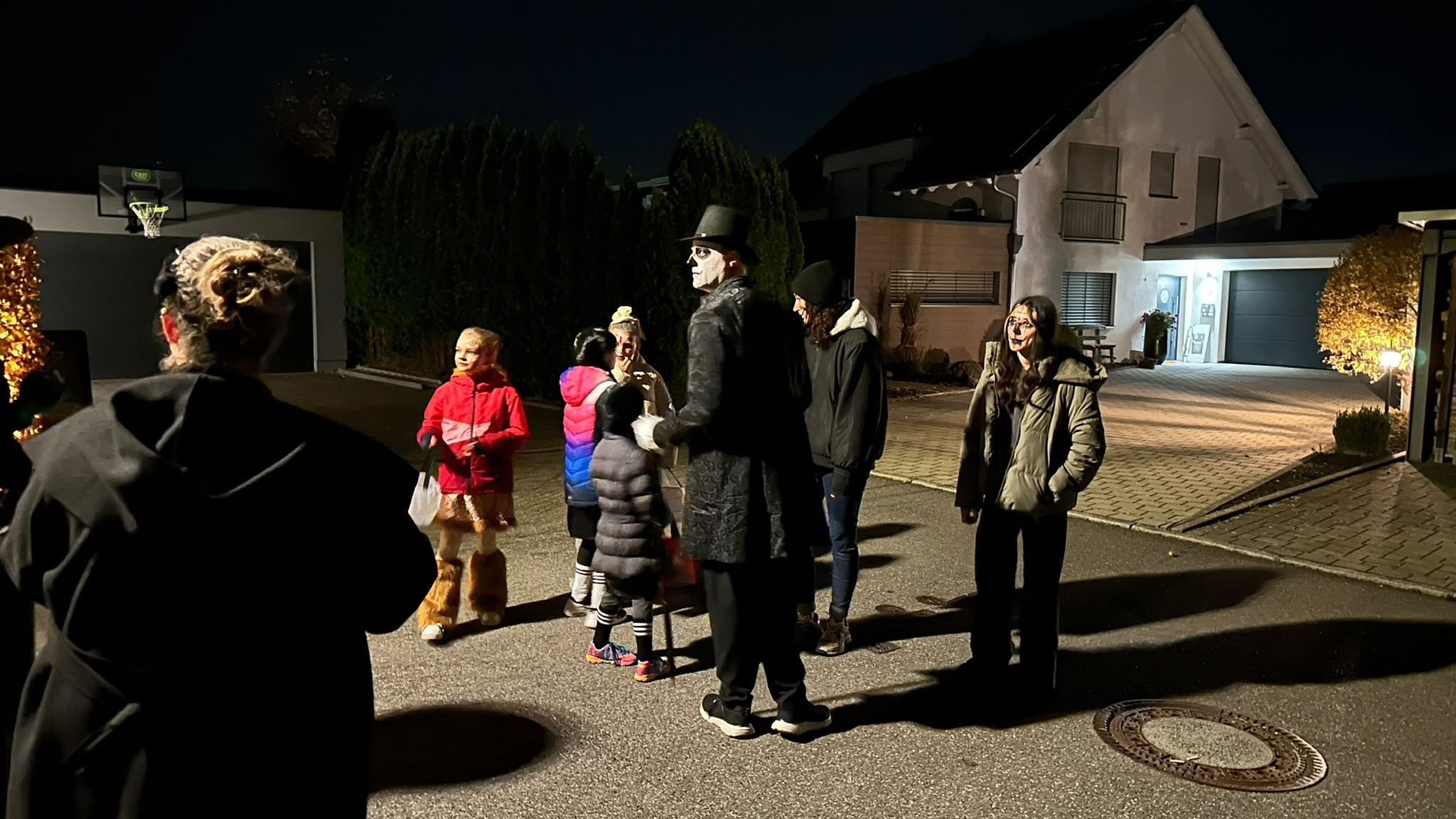 Erinnerung an die Halloween-Party