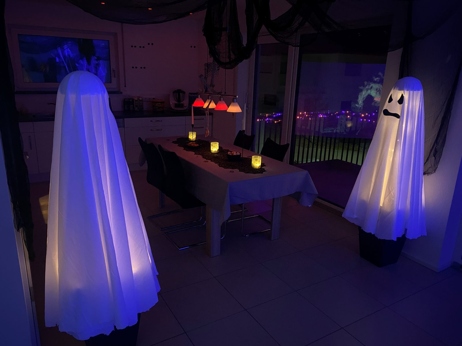 Erinnerung an die Halloween-Party