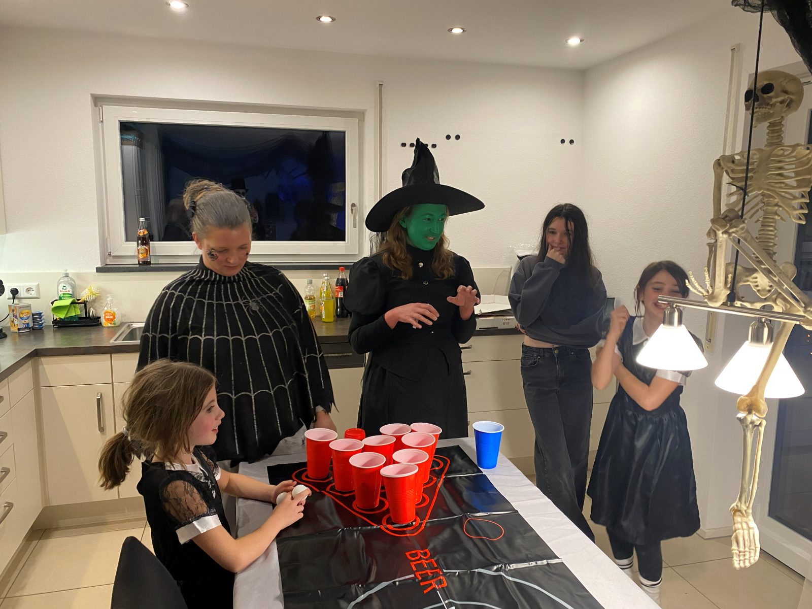 Erinnerung an die Halloween-Party