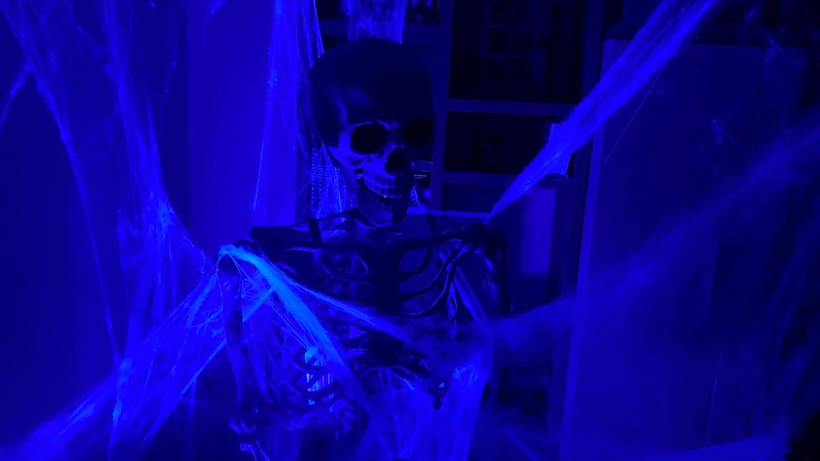 Erinnerung an die Halloween-Party