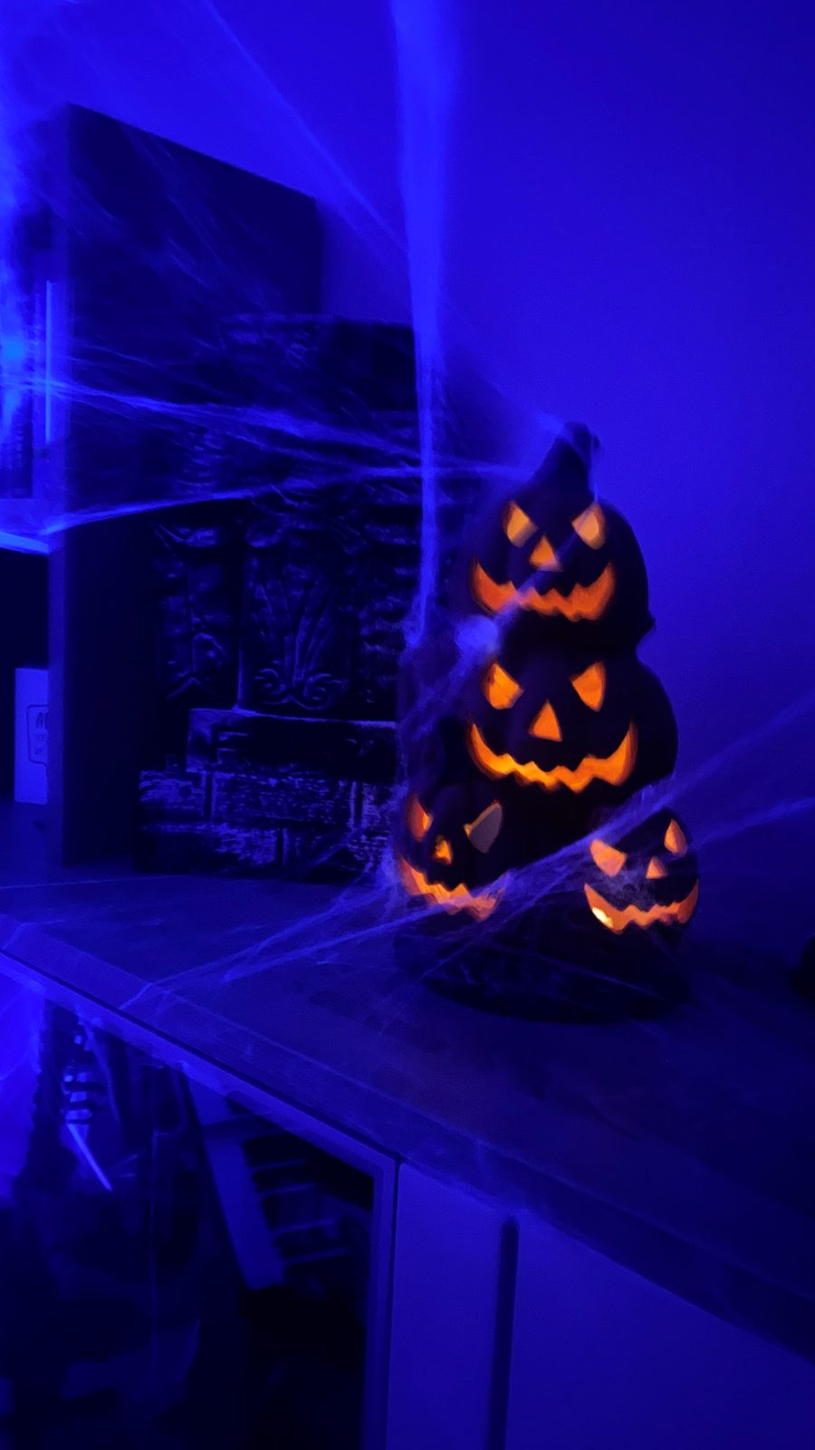 Erinnerung an die Halloween-Party