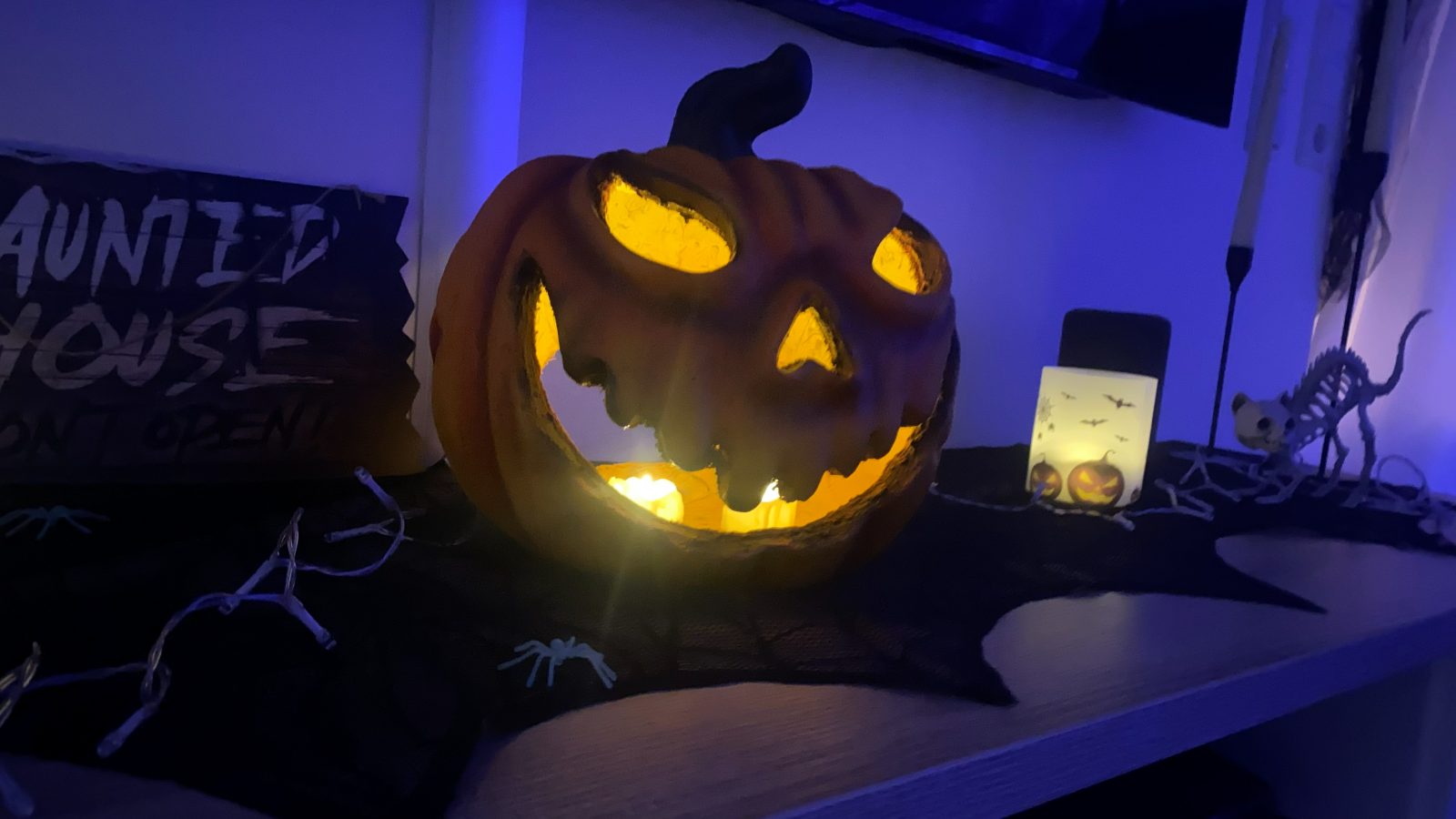 Erinnerung an die Halloween-Party