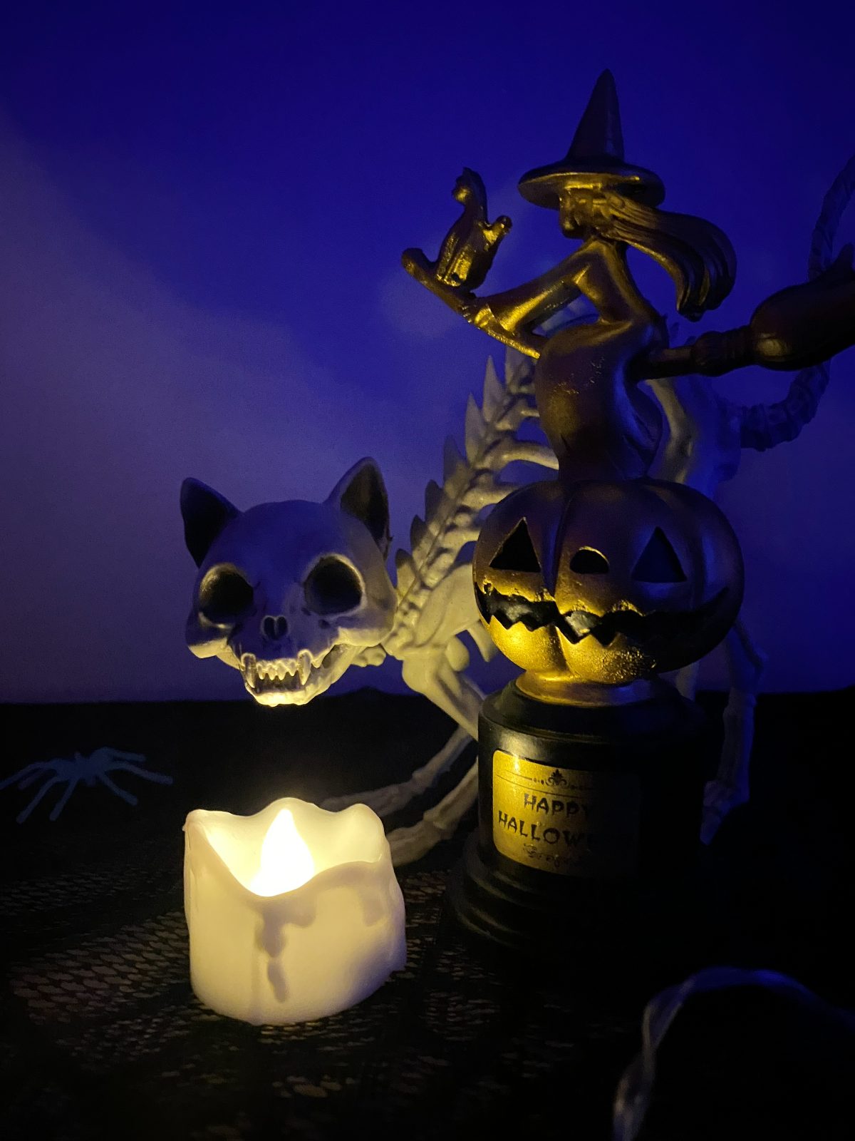 Erinnerung an die Halloween-Party