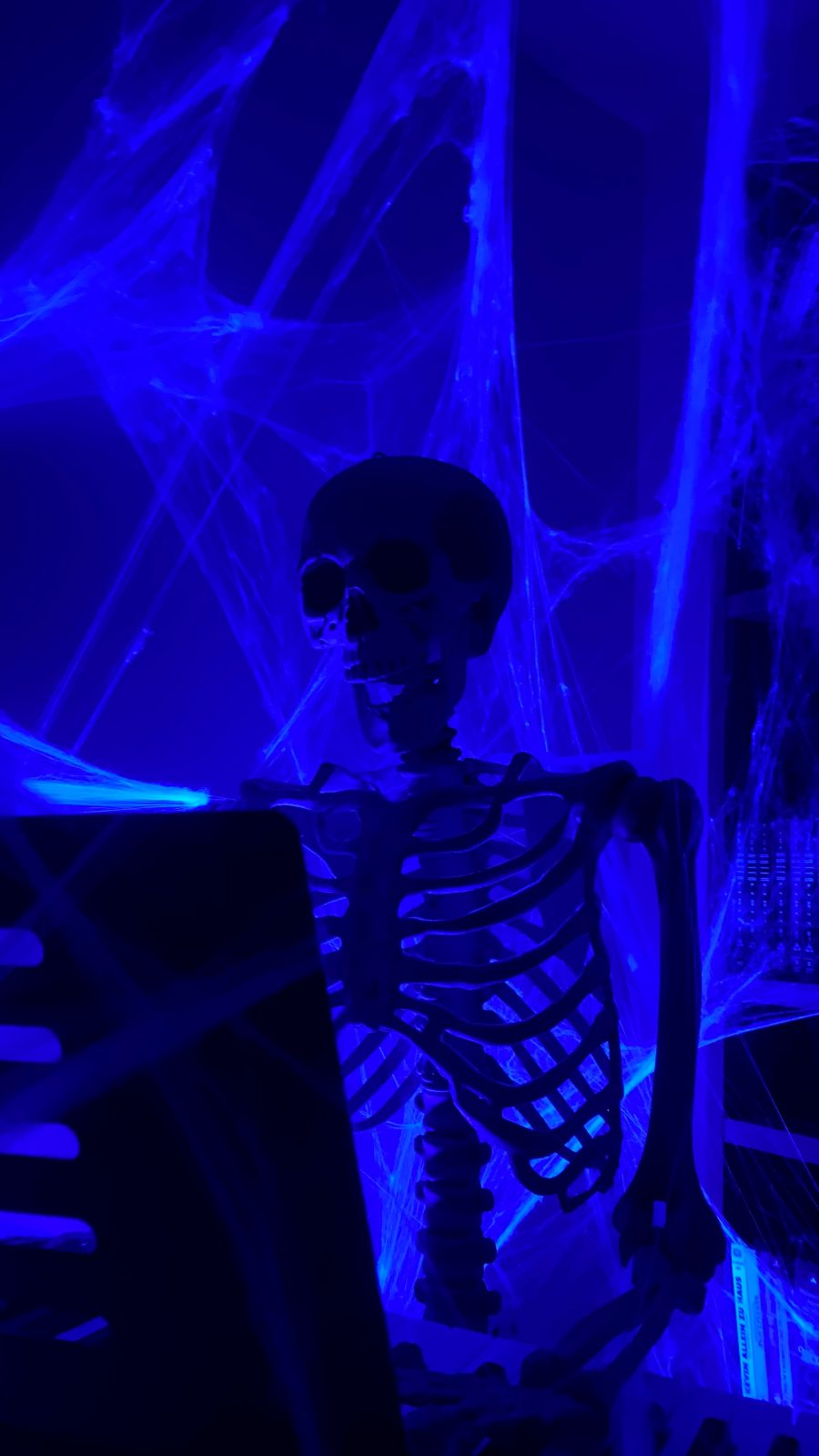 Erinnerung an die Halloween-Party