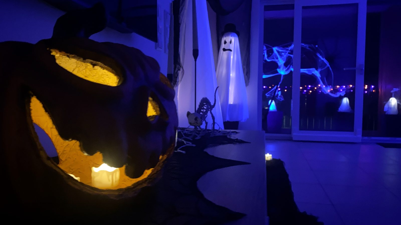 Erinnerung an die Halloween-Party