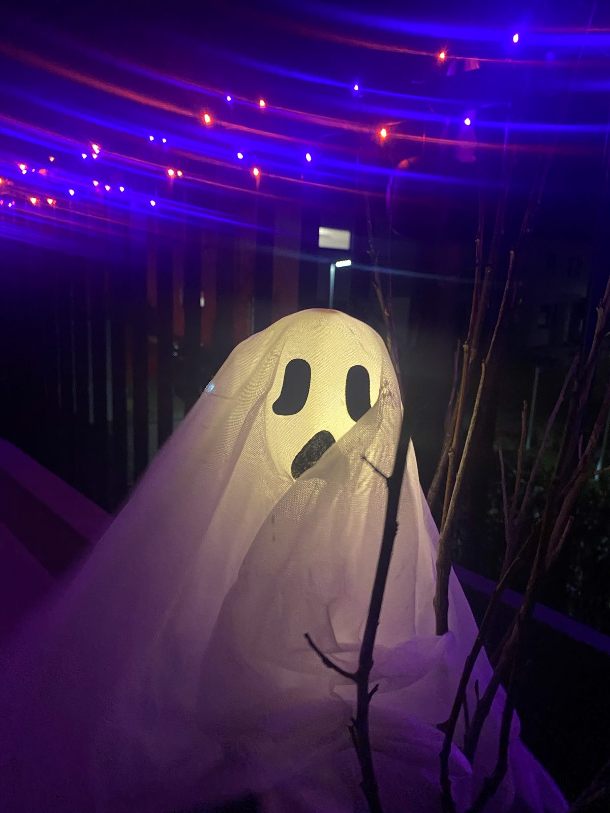 Erinnerung an die Halloween-Party