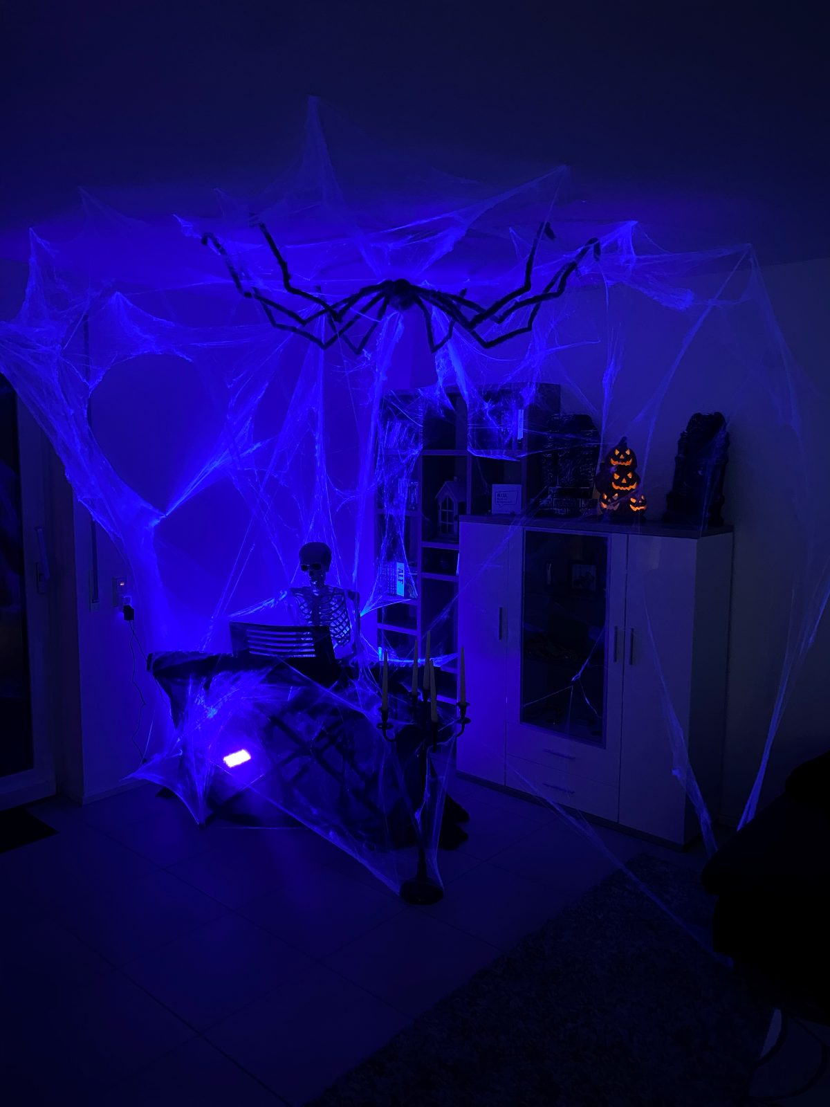 Erinnerung an die Halloween-Party