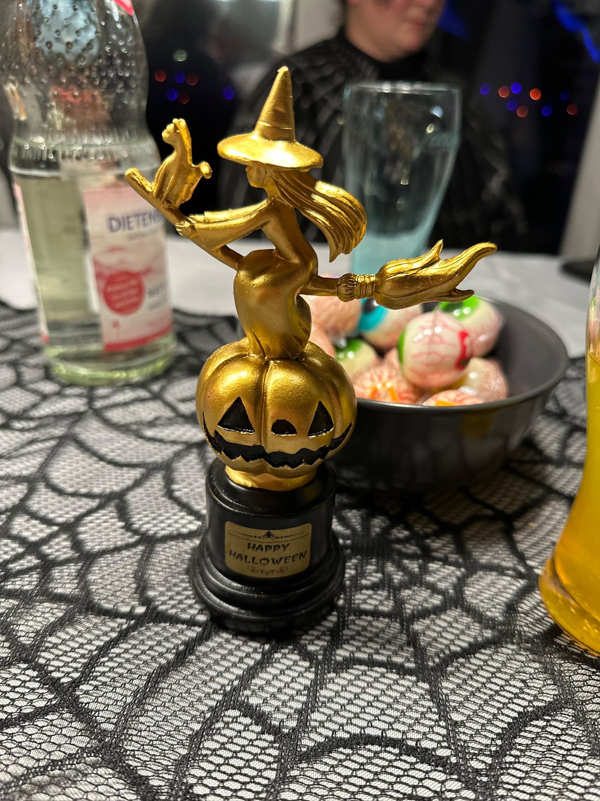 Erinnerung an die Halloween-Party