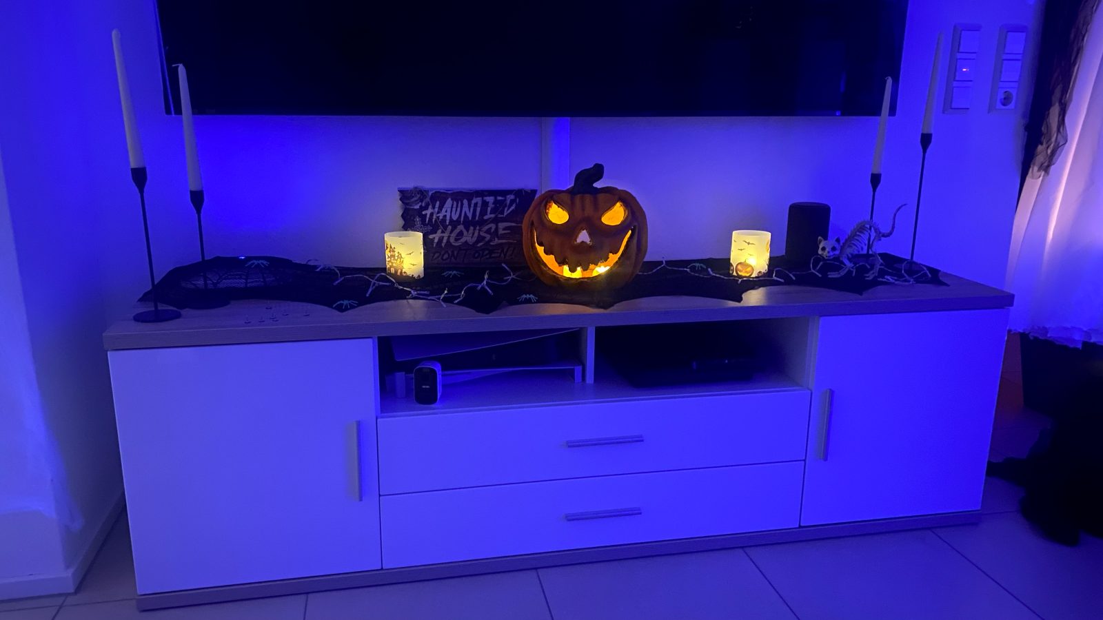Erinnerung an die Halloween-Party