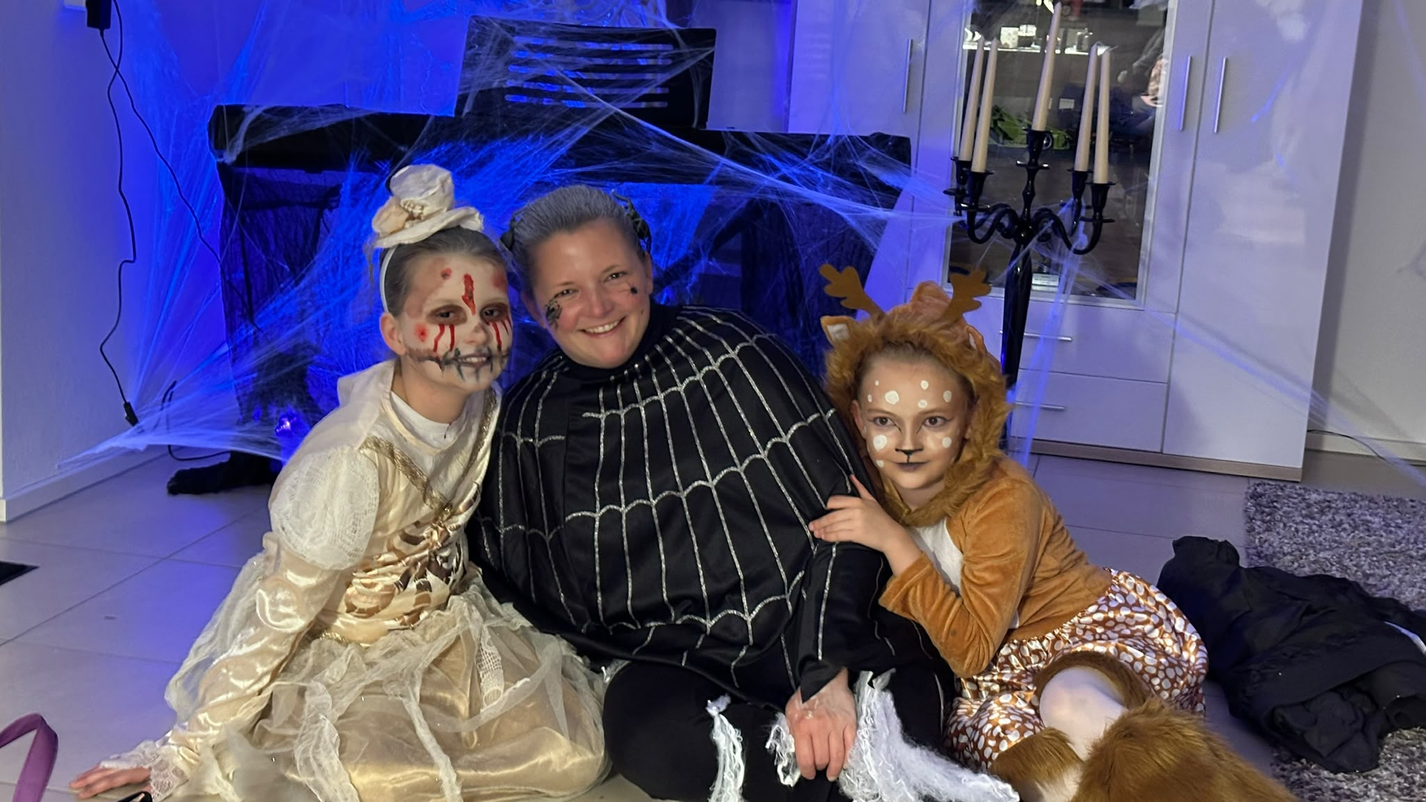 Erinnerung an die Halloween-Party