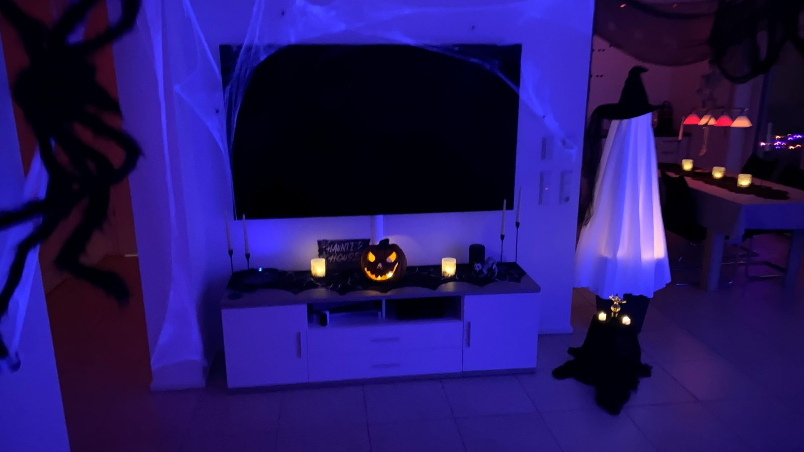 Erinnerung an die Halloween-Party