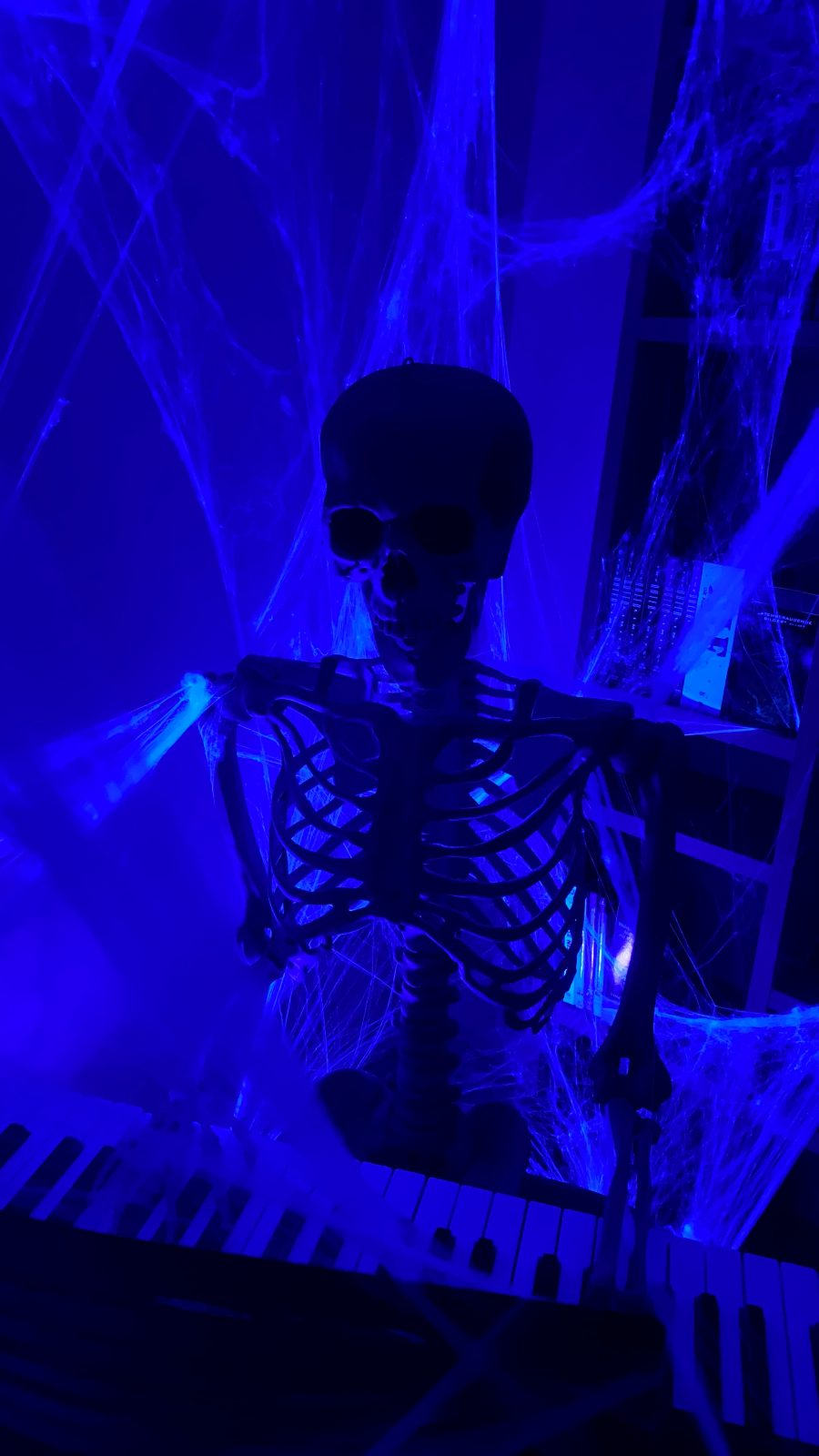 Erinnerung an die Halloween-Party