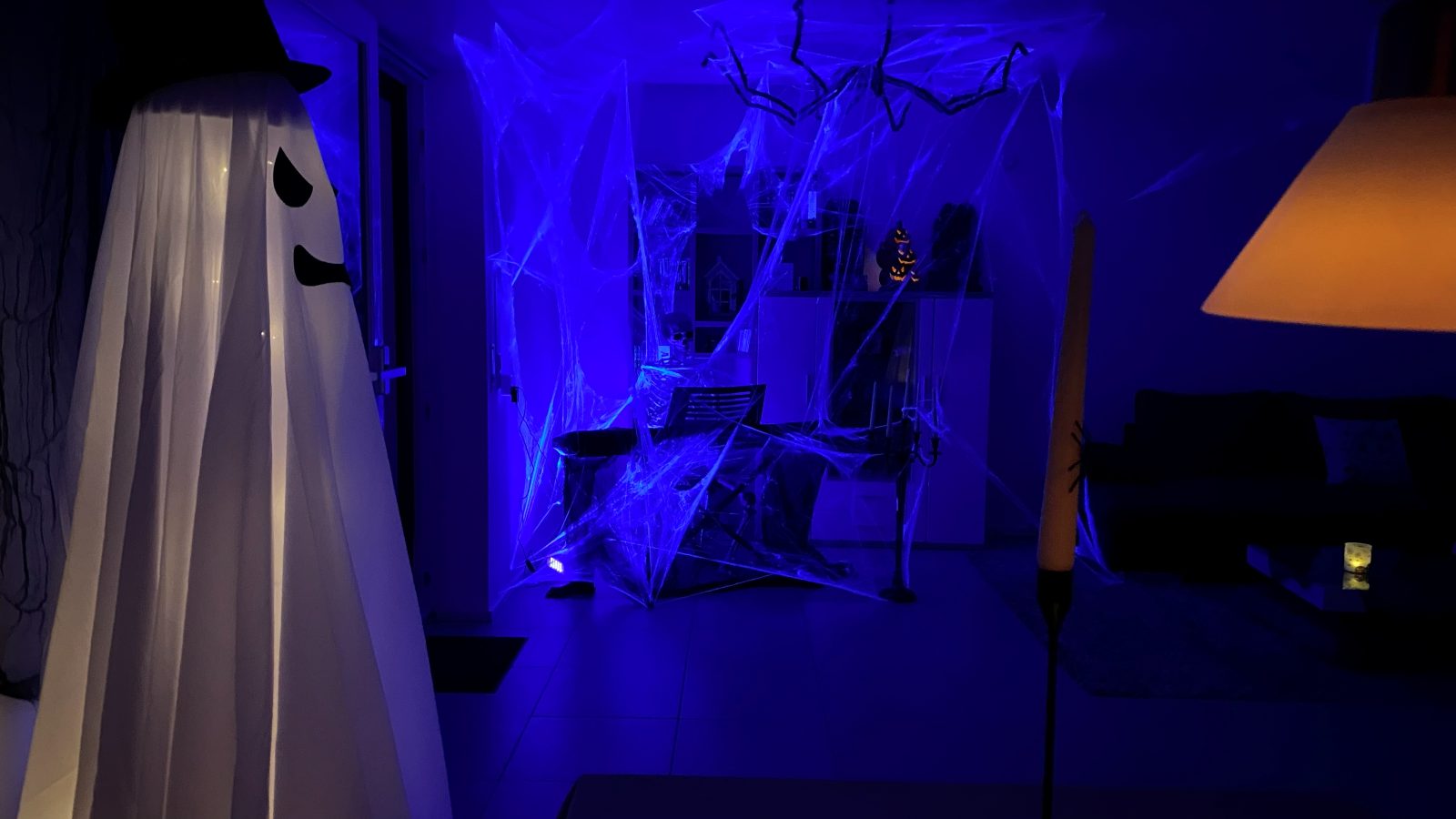 Erinnerung an die Halloween-Party