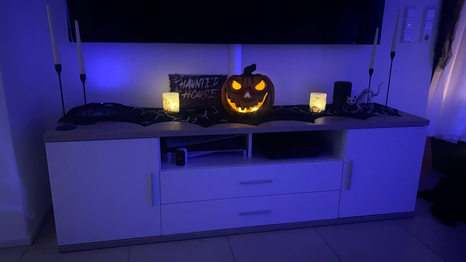 Erinnerung an die Halloween-Party