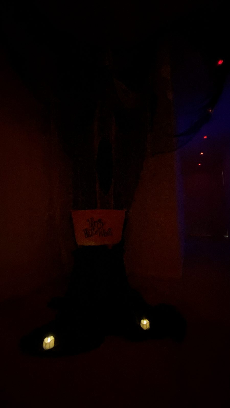 Erinnerung an die Halloween-Party