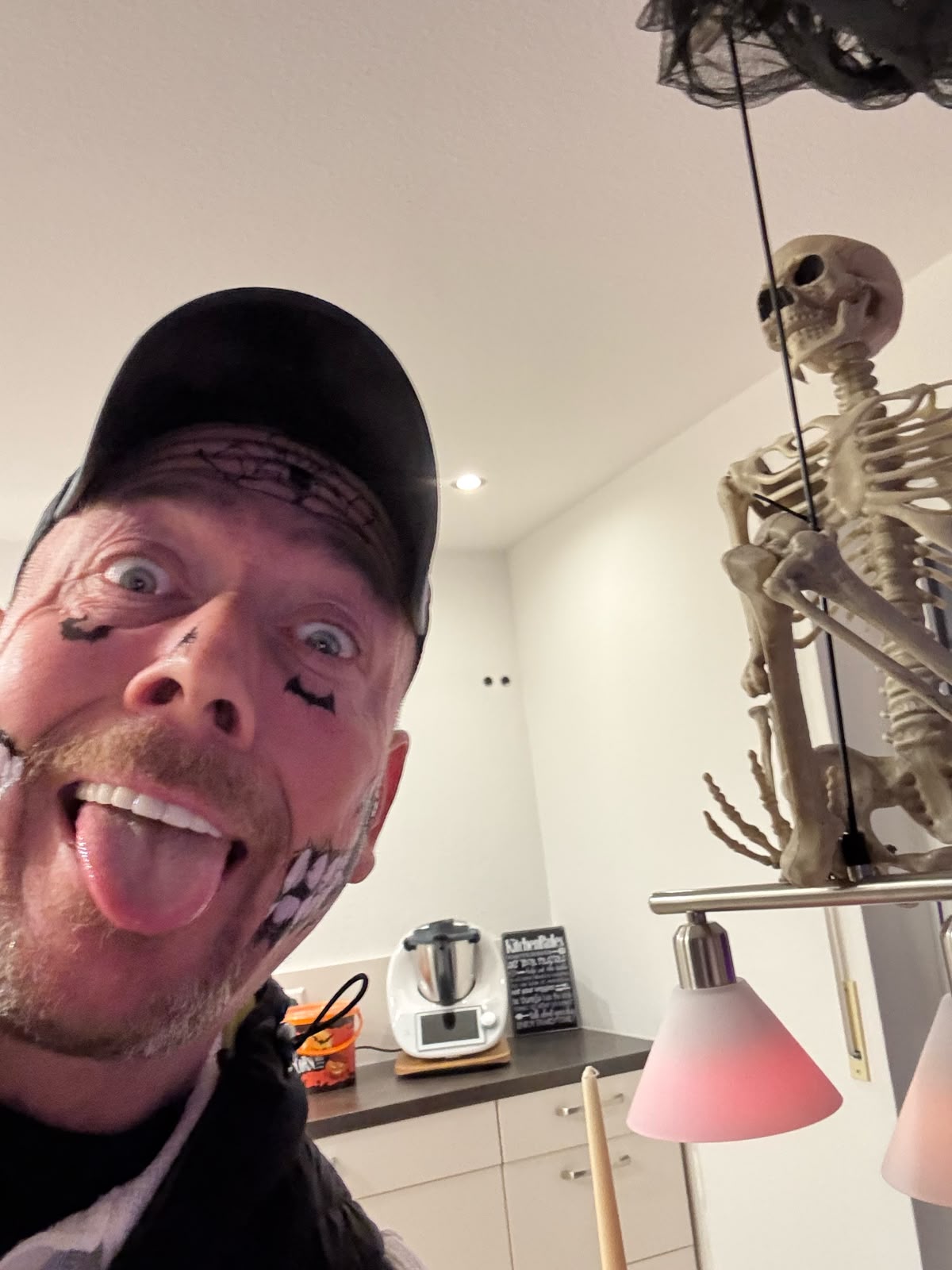 Erinnerung an die Halloween-Party