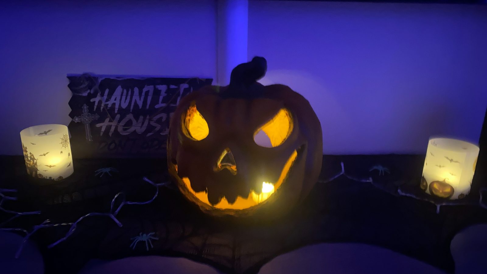Erinnerung an die Halloween-Party