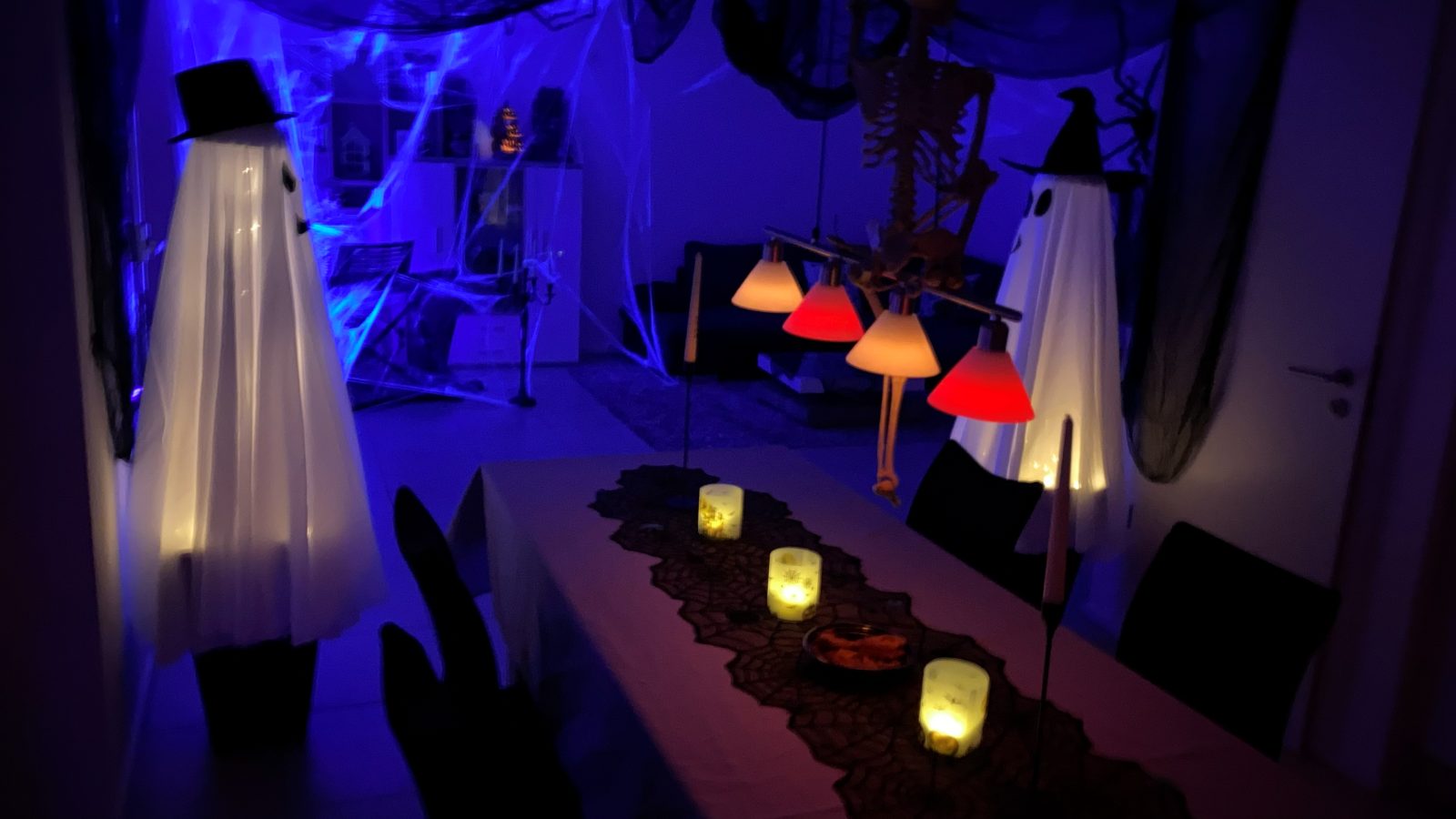 Erinnerung an die Halloween-Party