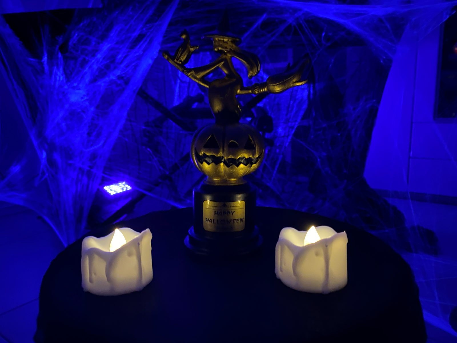 Erinnerung an die Halloween-Party