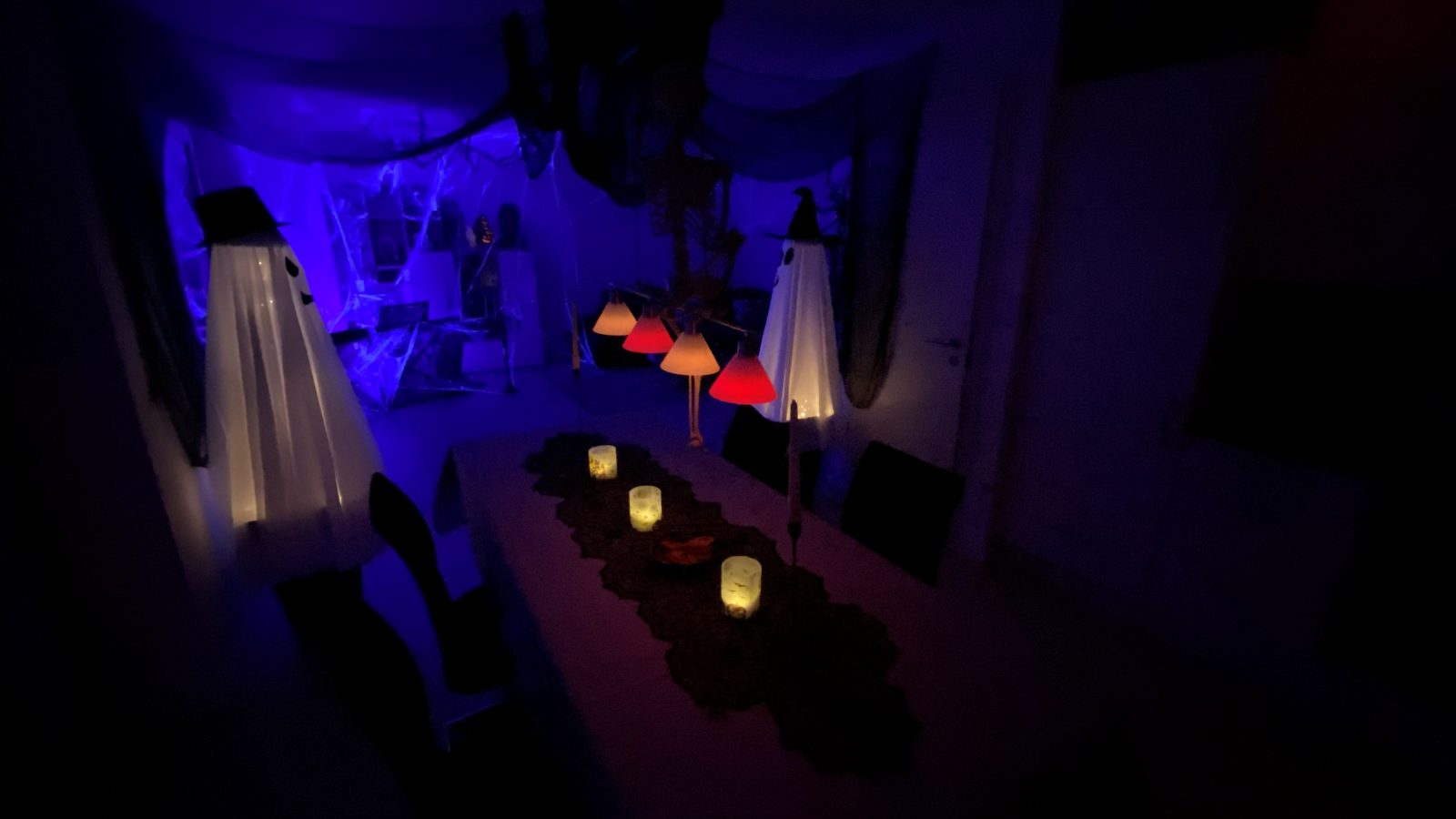 Erinnerung an die Halloween-Party