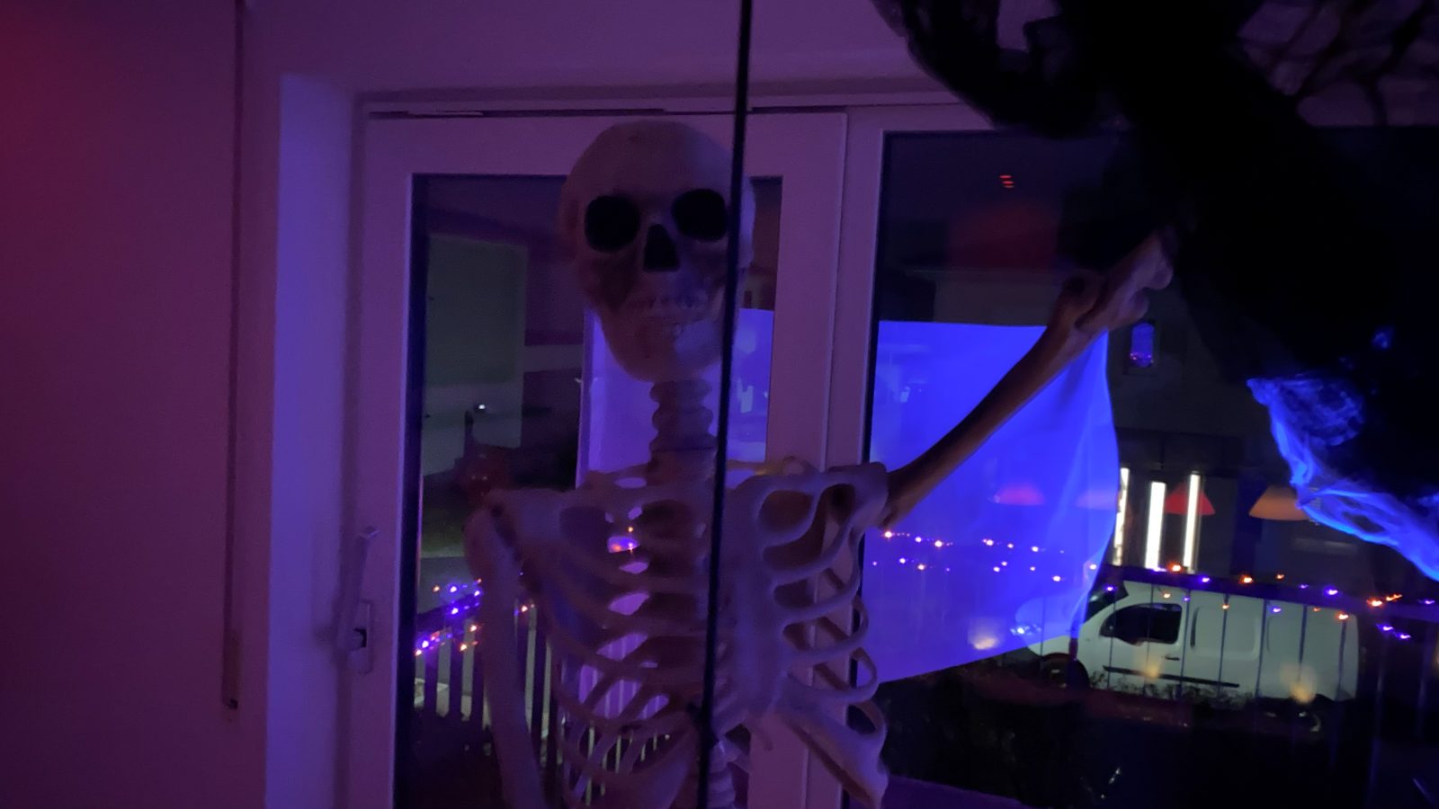 Erinnerung an die Halloween-Party